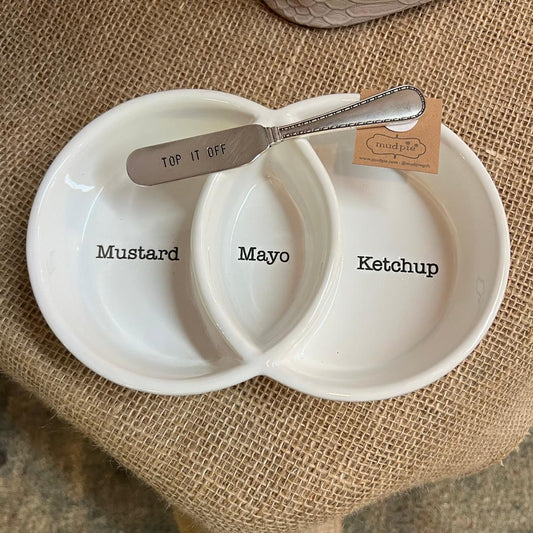 Top it Off Condiment Serving Set