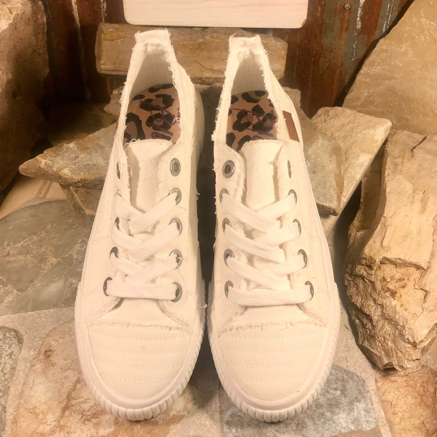 Clay Smoked Canvas Sneaker
