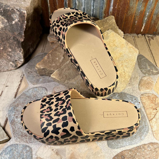 Popsicle Leopard Wedge