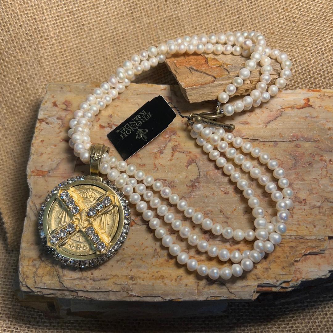 7 Layered Strand Pearl Necklace – Nehita Jewelry