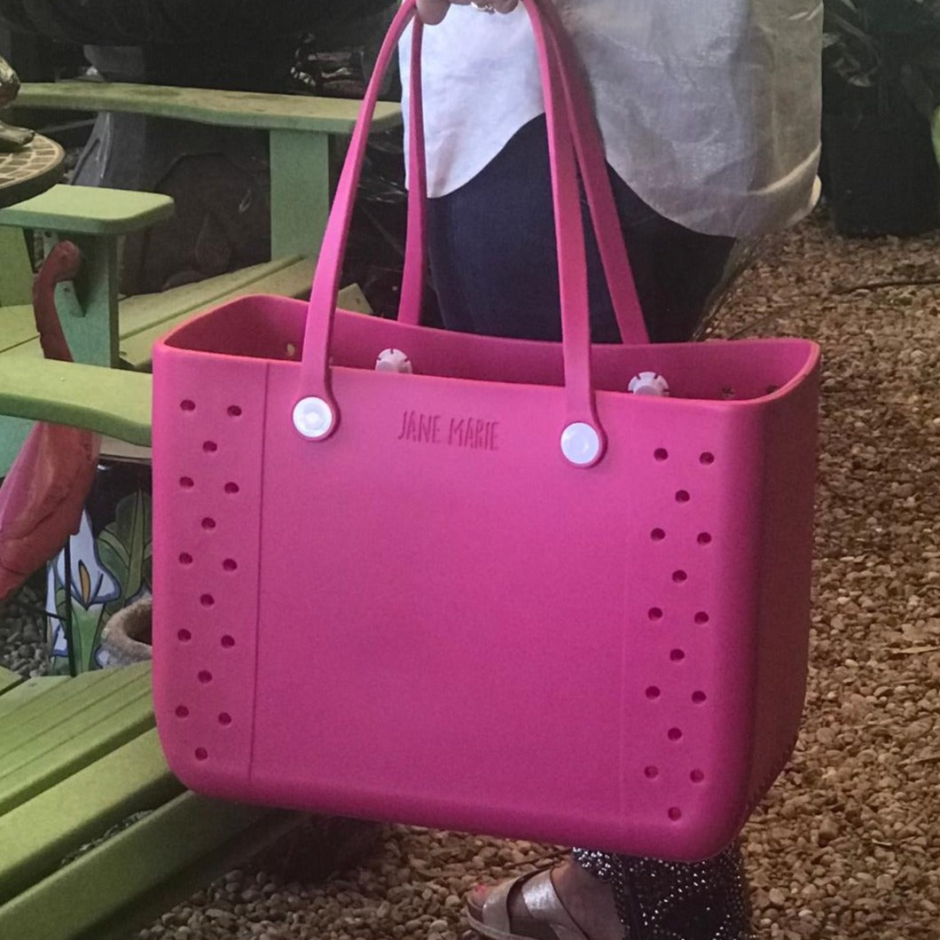 Tickled Pink Multi-Purpose Rubber Bag