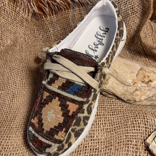 Aztec No Tie Rockin' Sneaker
