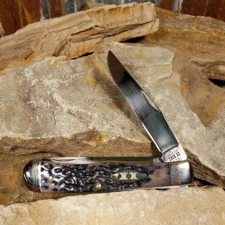 Purple Bone Standard Jig Trapper Knife
