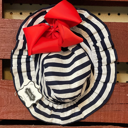 Sun Hat With Removable Bow