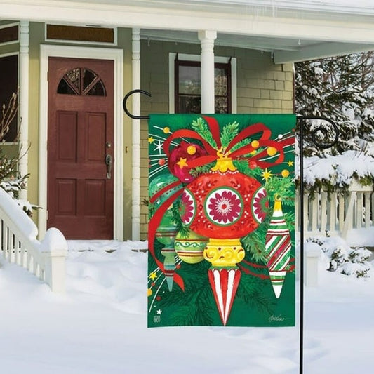 Merry & Bright Garden Flag