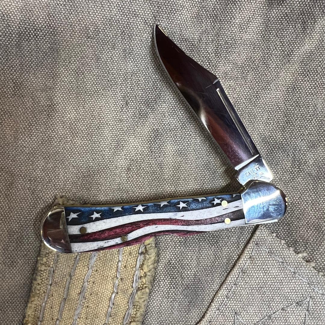 Star Spangled Series Embellished Smooth Natural Bone Mini CopperLock®