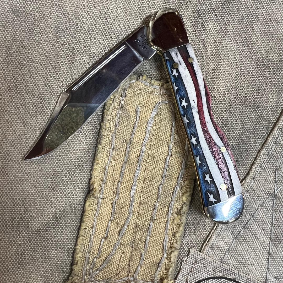 Star Spangled Series Embellished Smooth Natural Bone Mini CopperLock®