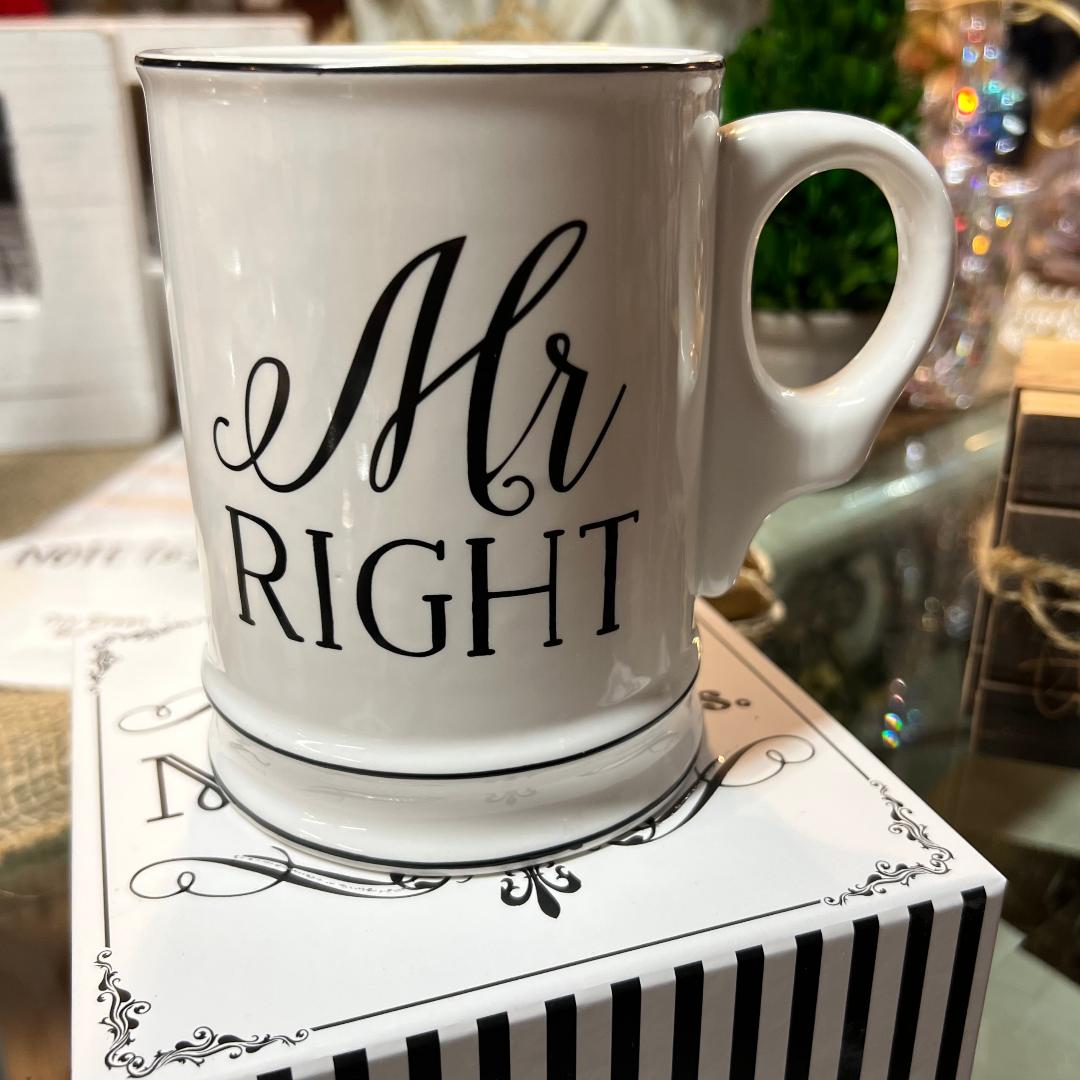 Mr. Right Large Mug